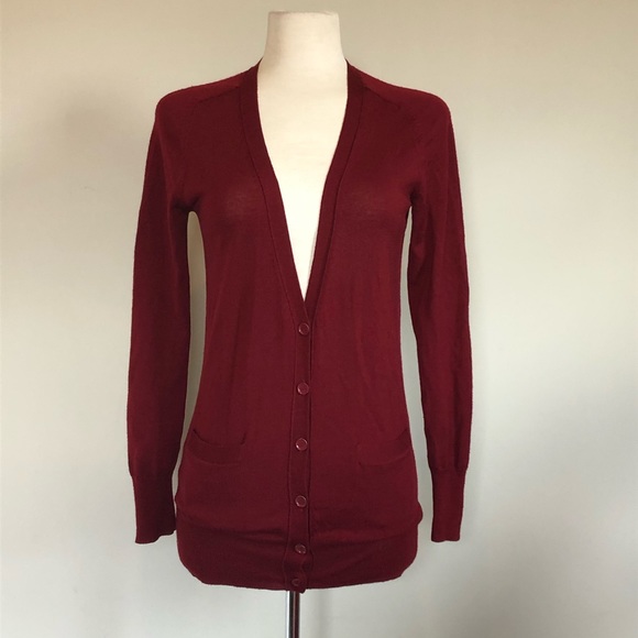 J Crew Lightweight long Cardigan Sweater Sz S
